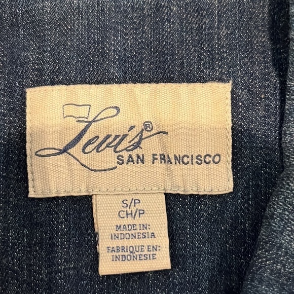 Levi’s Denim Trucker Jacket Size S - Picture 13 of 16